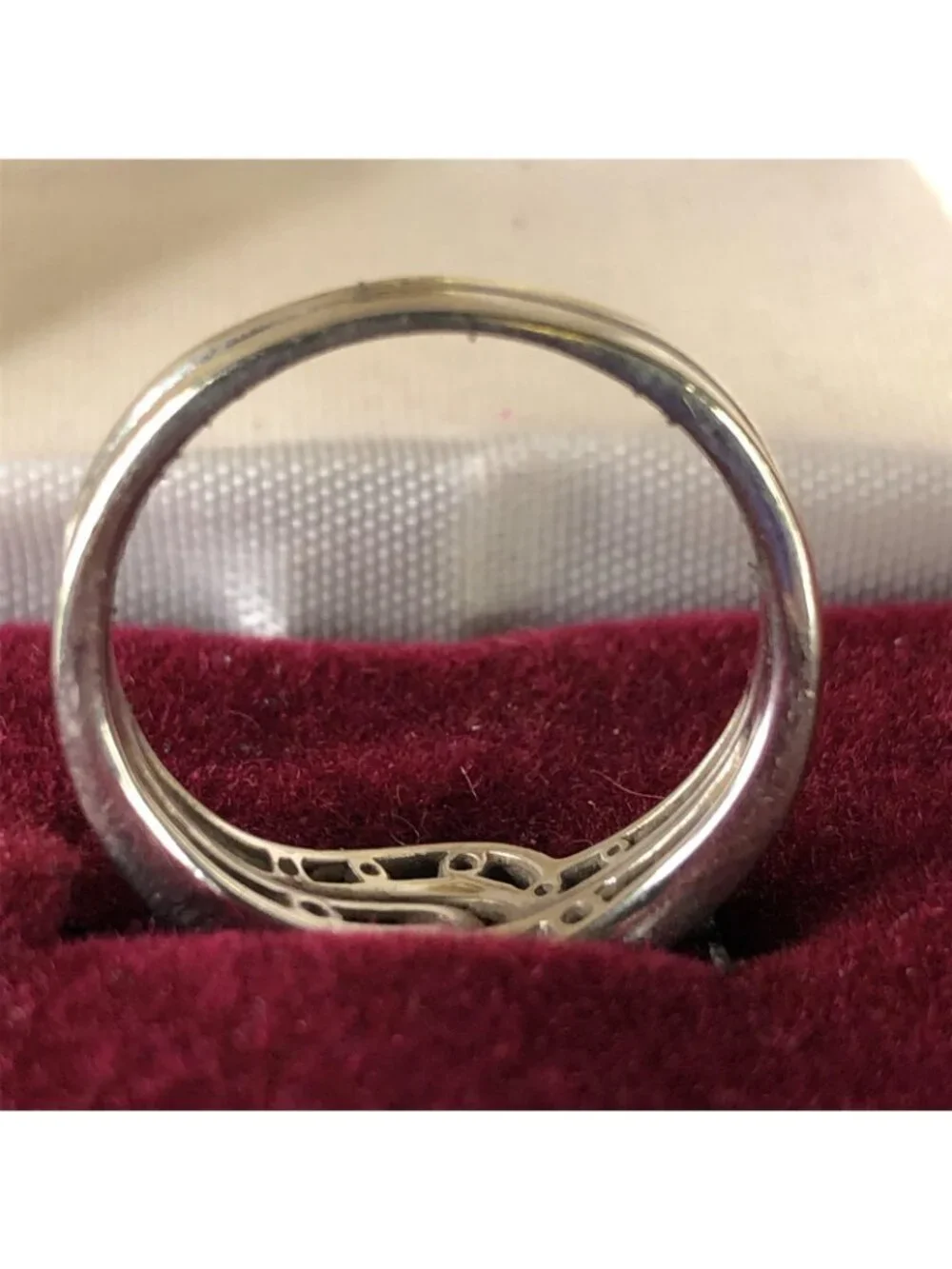 Kay Jewelers Wedding Ring Set 14KWG White Gold Diamond Engagement Romantic